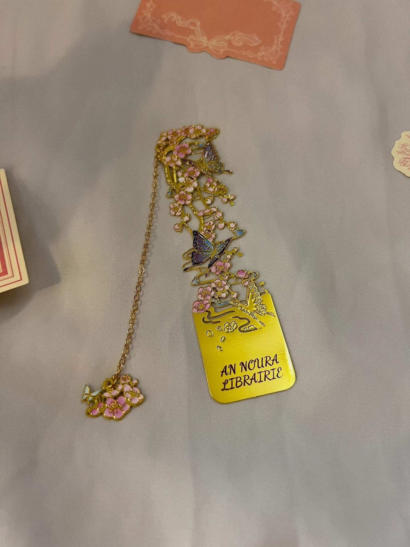 Marque-page en acier inoxydable - AN NOURA LIBRAIRIE