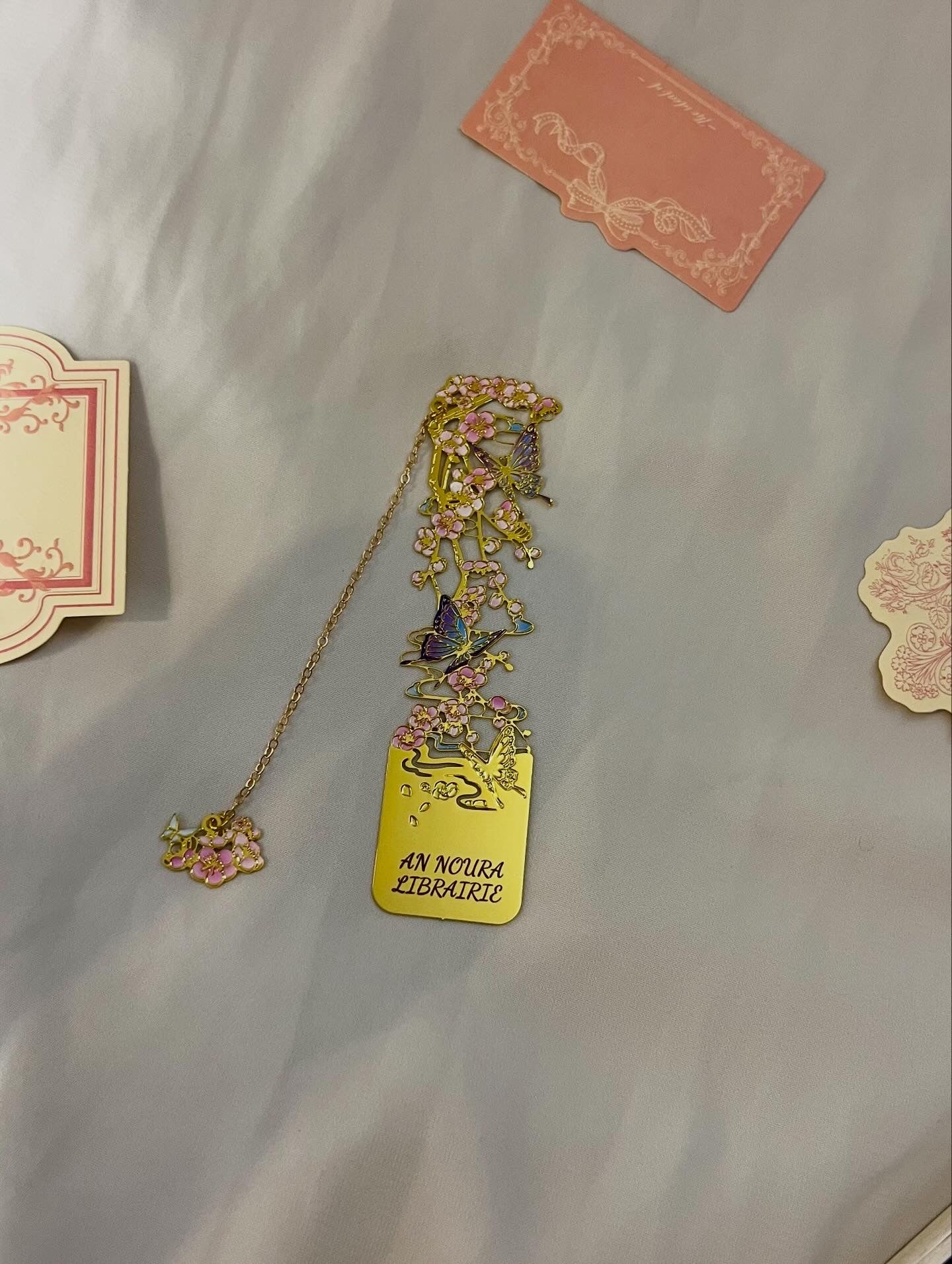 Marque-page en acier inoxydable - AN NOURA LIBRAIRIE