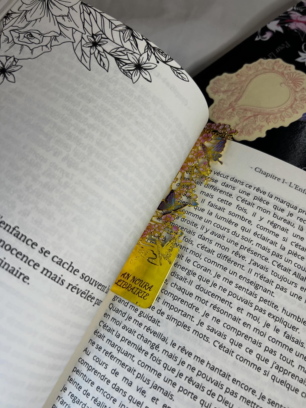 Marque-page en acier inoxydable - AN NOURA LIBRAIRIE