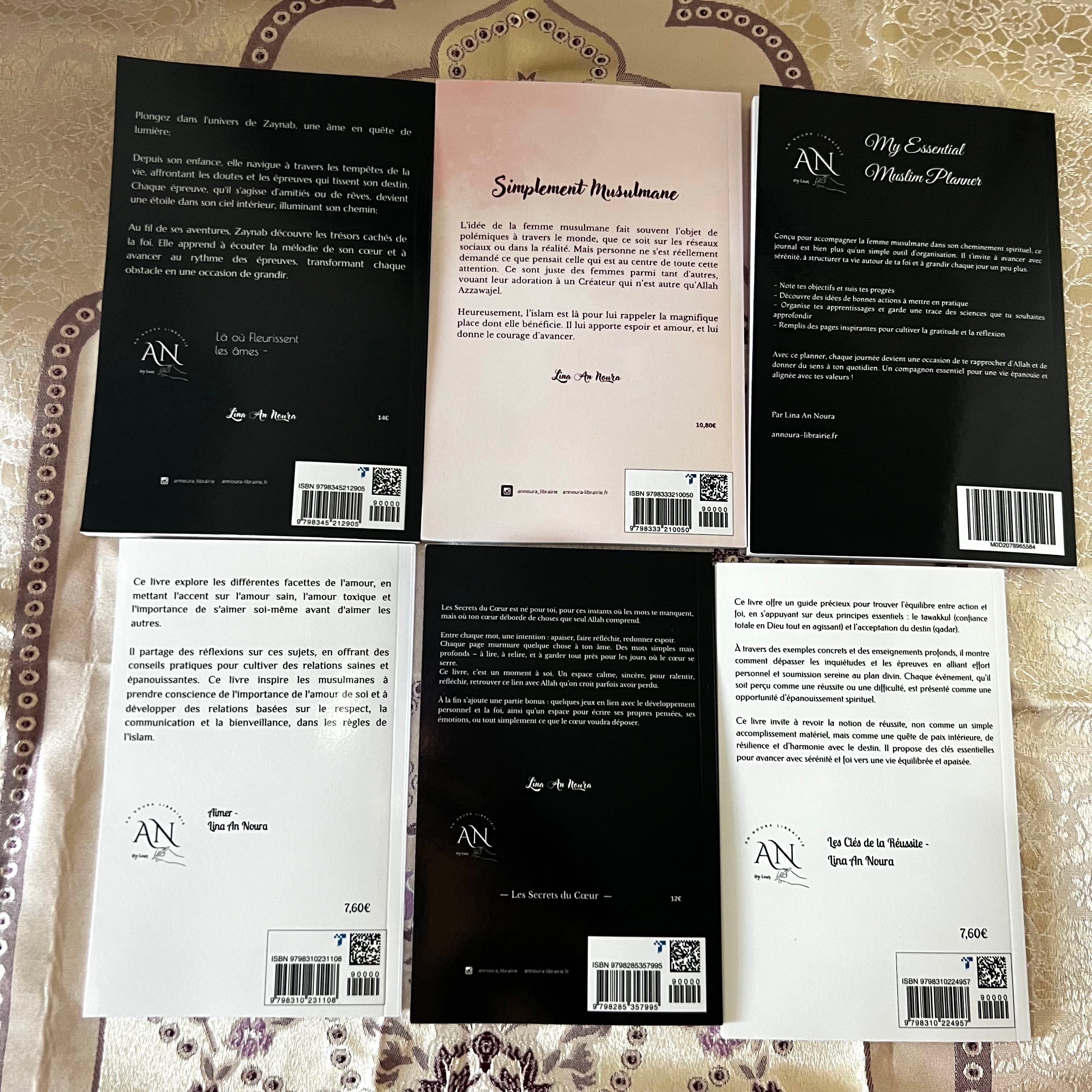 PACK DE 6 LIVRES/EBOOKS