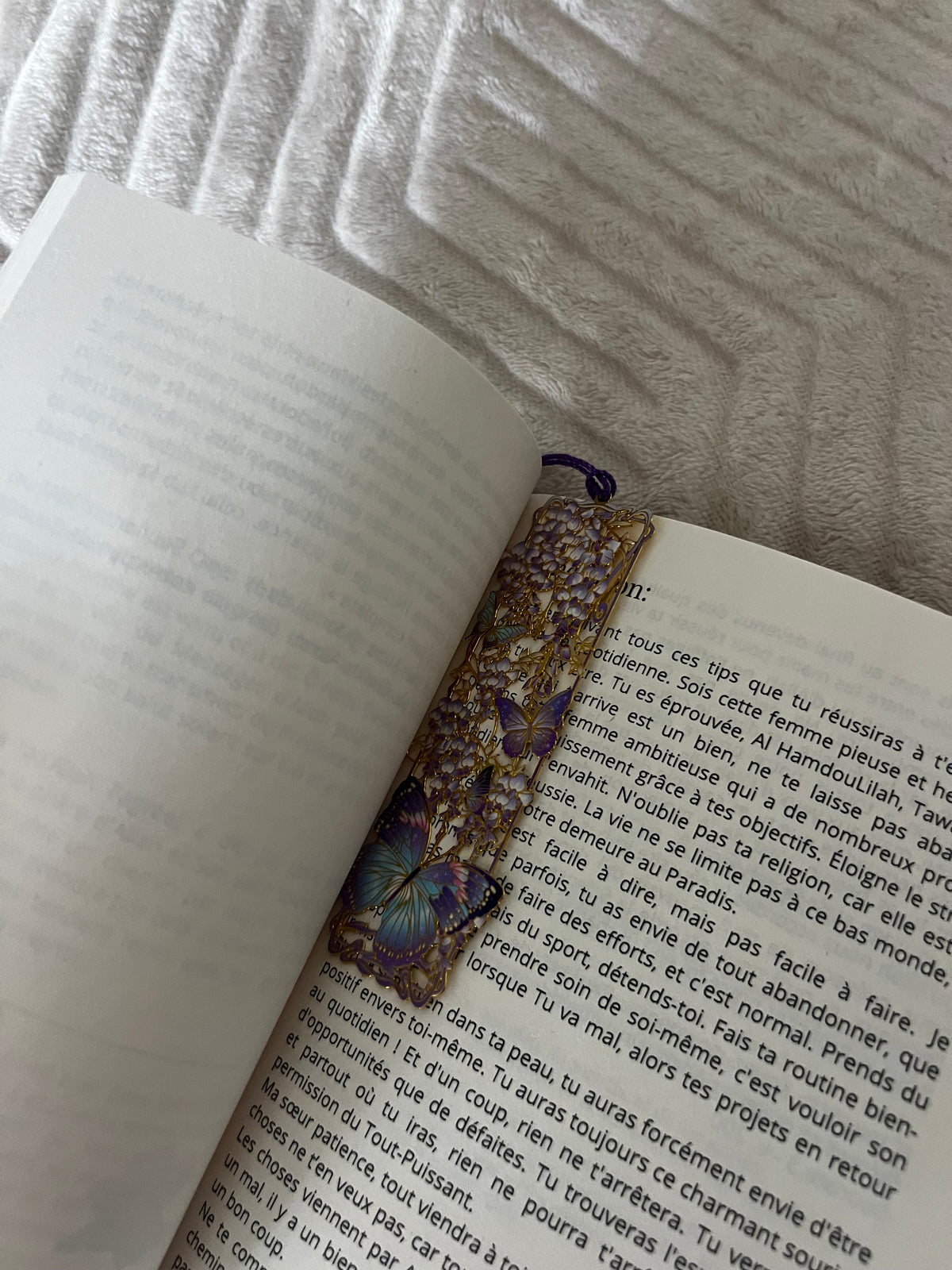 Stainless steel bookmark - AN NOURA BOOKSTORE
