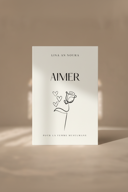 Aimer avec fond beige